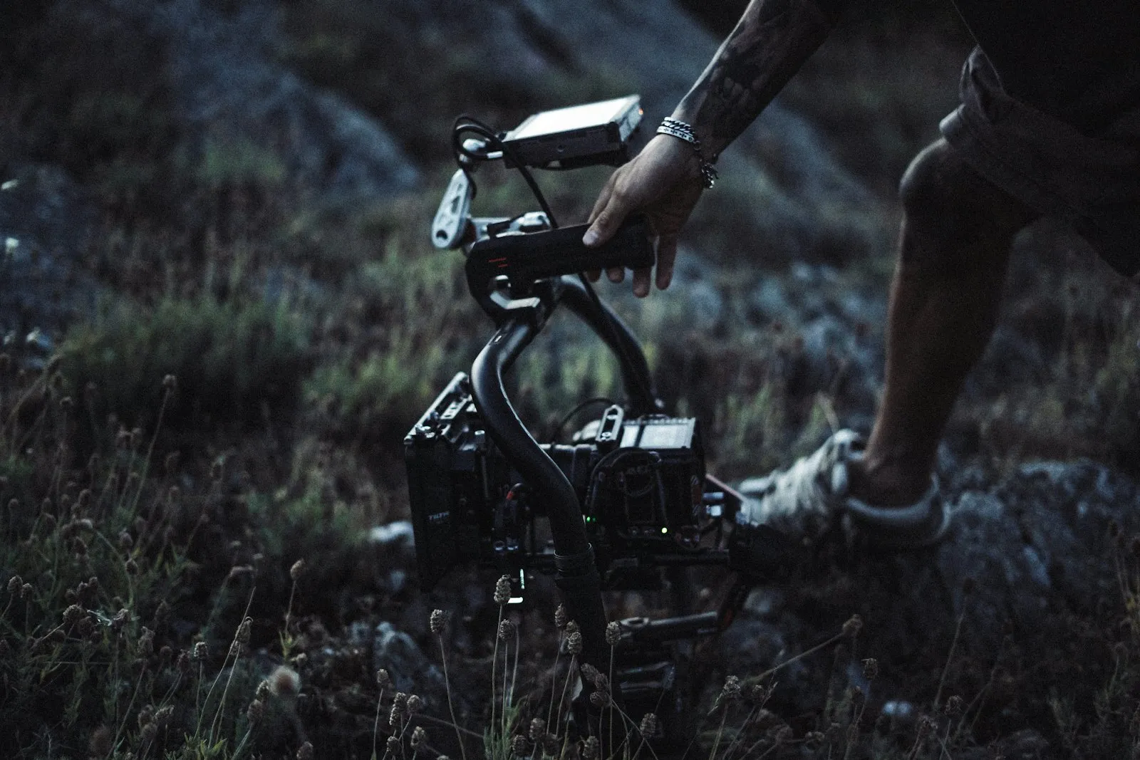 Videoproduktion mit professioneller Ausrüstung